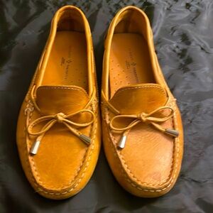 Mercanti Fiorentini Loafers Size 7B Moc Toe Driving Shoes Moccasins Brazil Tie.